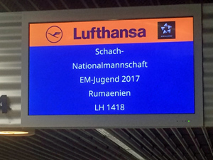 Sonderschalter für die Nationalspieler