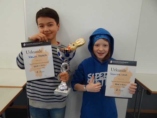 Siegerehrung Blitz U12